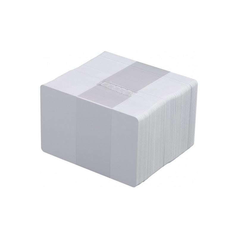 Zebra Premier (PVC) Recycled Blank White Cards (104523-170)