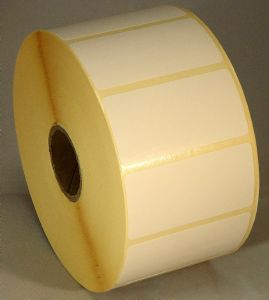 Direct Thermal Blank Label Rolls 50x25mm (12 Rolls Per Box)