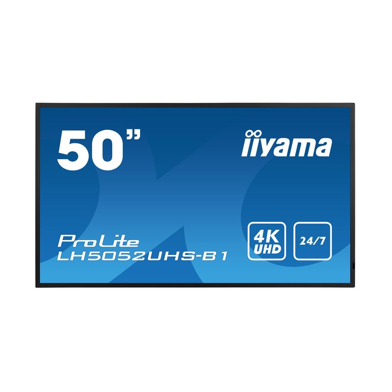 Iiyama ProLite 50\" 4K UHD Professional Digital Signage Display