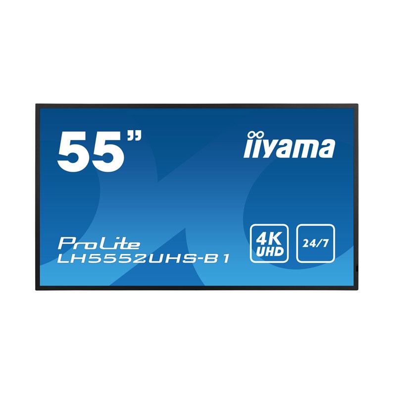 Iiyama ProLite 55\" 4K UHD Professional Digital Signage Display