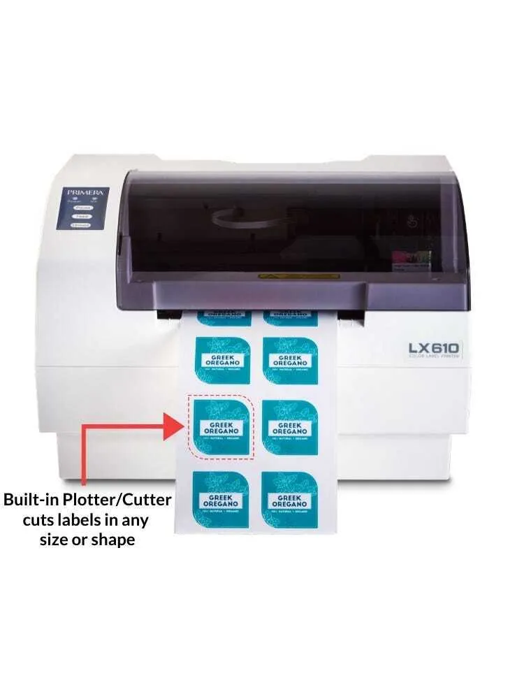 Primera LX610e Color Label Printer with Plotter/Cutter