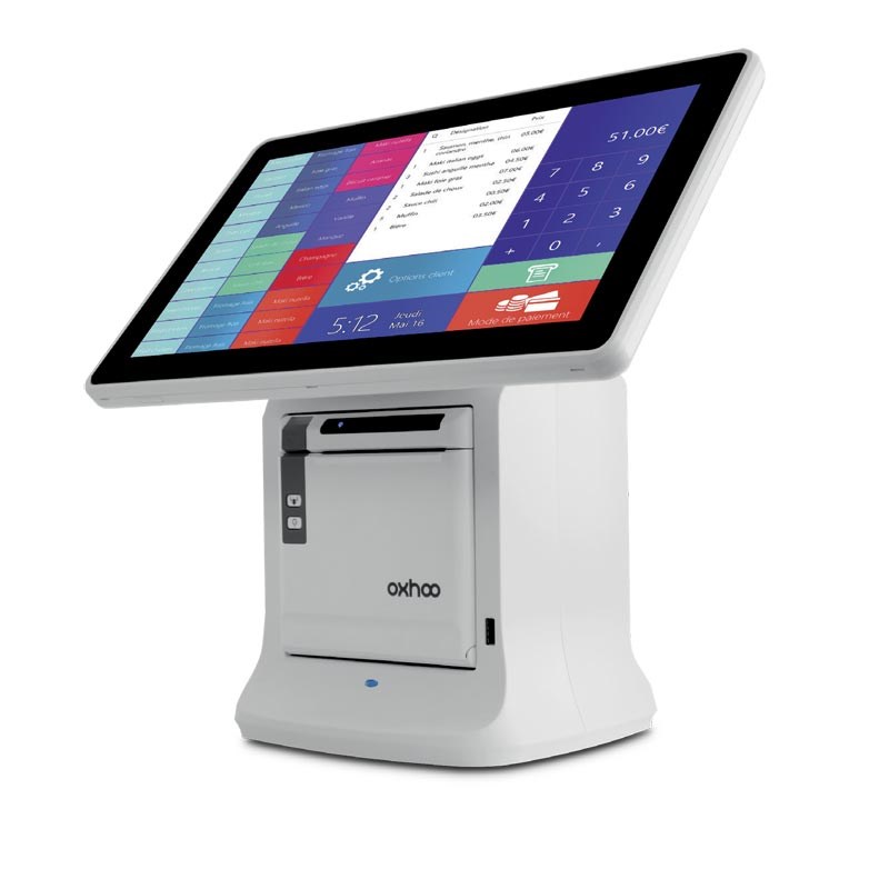 Oxhoo Zeo 14\" POS Terminal with Integrated Printer