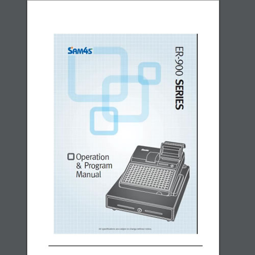 Sam4s ER-9XX (ER920/925/940/945) Manuals