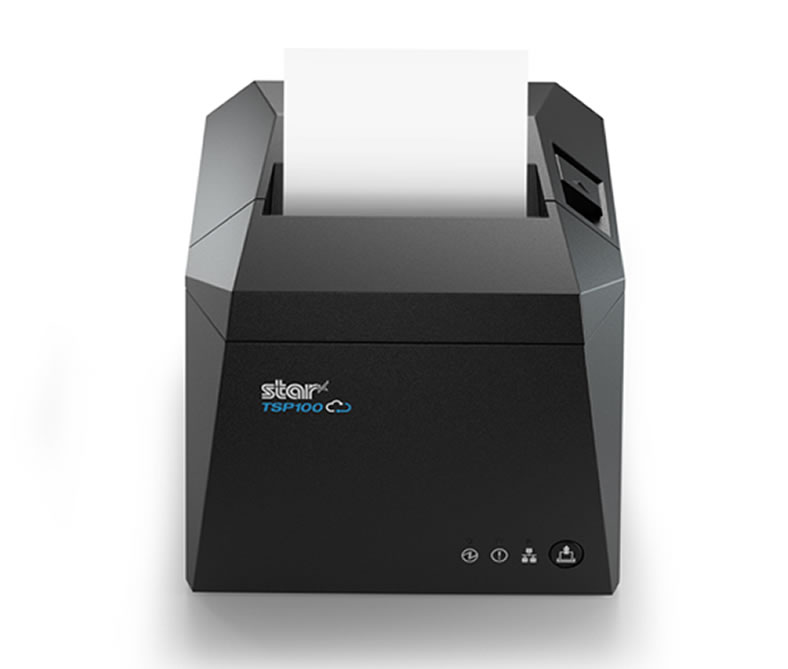 Star Micronics TSP100IV Thermal Receipt Printer CloudPRNT  USB  USB-C Ethernet -Grey