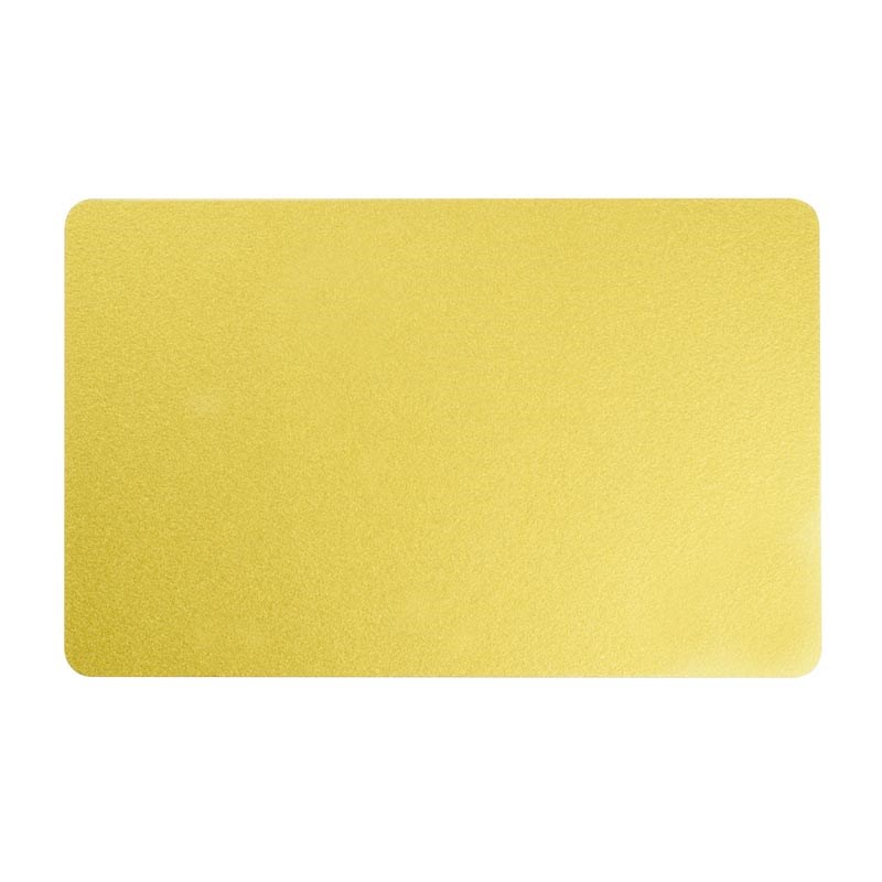 Zebra 104523-133 - Premier Colour PVC Cards - Gold Metallic