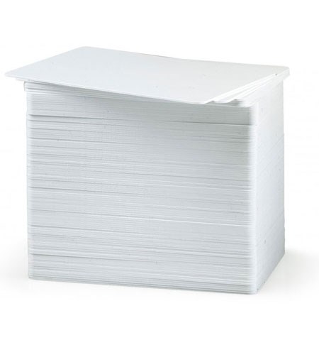 Zebra 104523-215 Premier (PVC) Blank White Cards