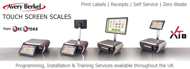 Touchscreen Label Printing Scales