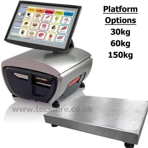 Avery Berkel XTi601 Colour Touch Screen with External Platform Scale