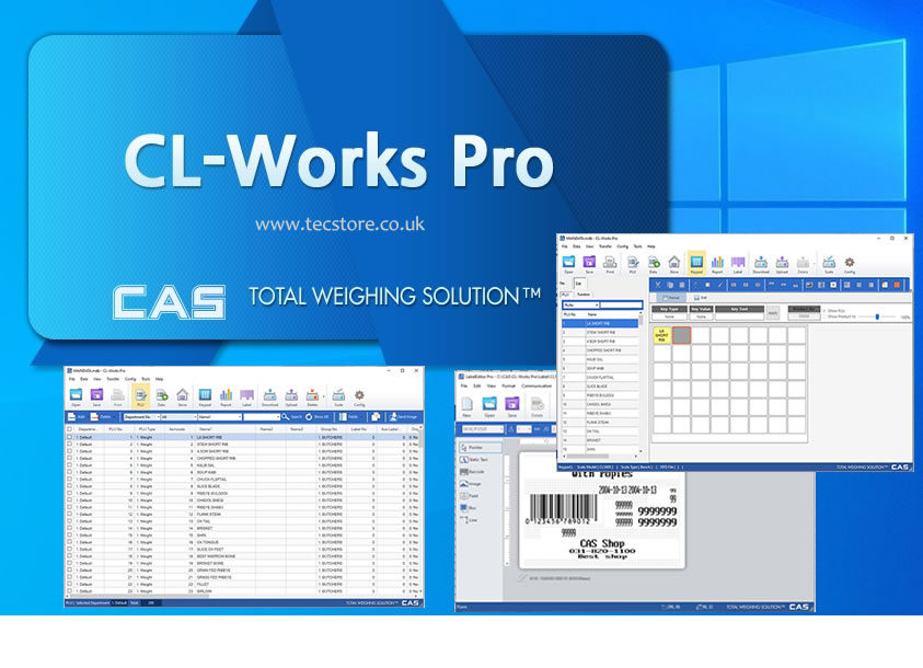 CAS CL-Works PRO PC Software for CAS Scales