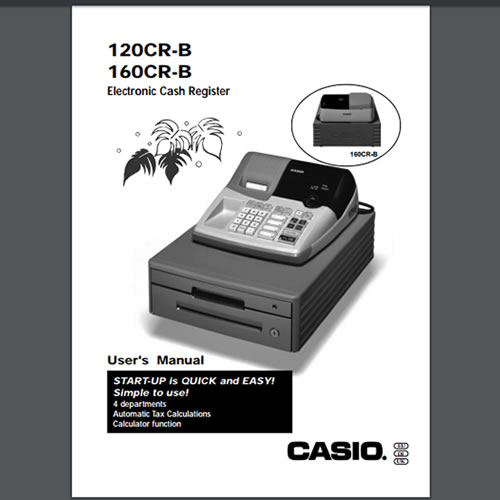 Casio 120CR-B User Manual, TecStore UK & Worldwide