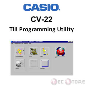 Casio CV22 Software and Optional Serial Cable, TecStore UK & Worldwide