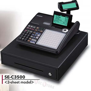 Casio SE-C3500 Cash Register