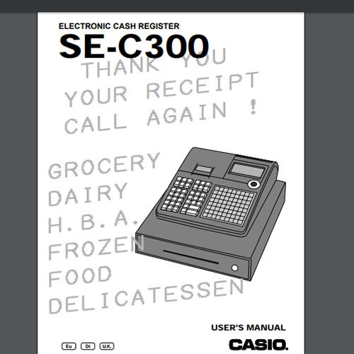 Casio SE-C300 Manuals