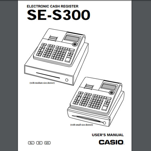 Casio SE-S300 Manuals