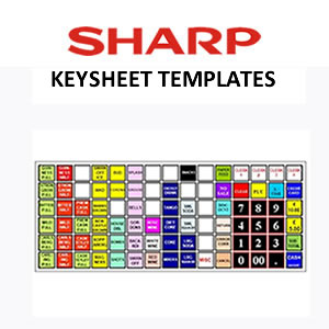 Sharp XE-A207 Keyboard Template