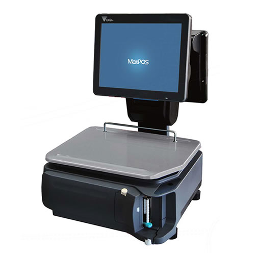 Digi RM5800 LL EV+ Label Printing Touchscreen POS System & Scale