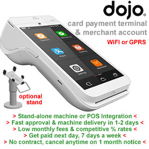 PAX A920 Card Payment Terminal with DoJo