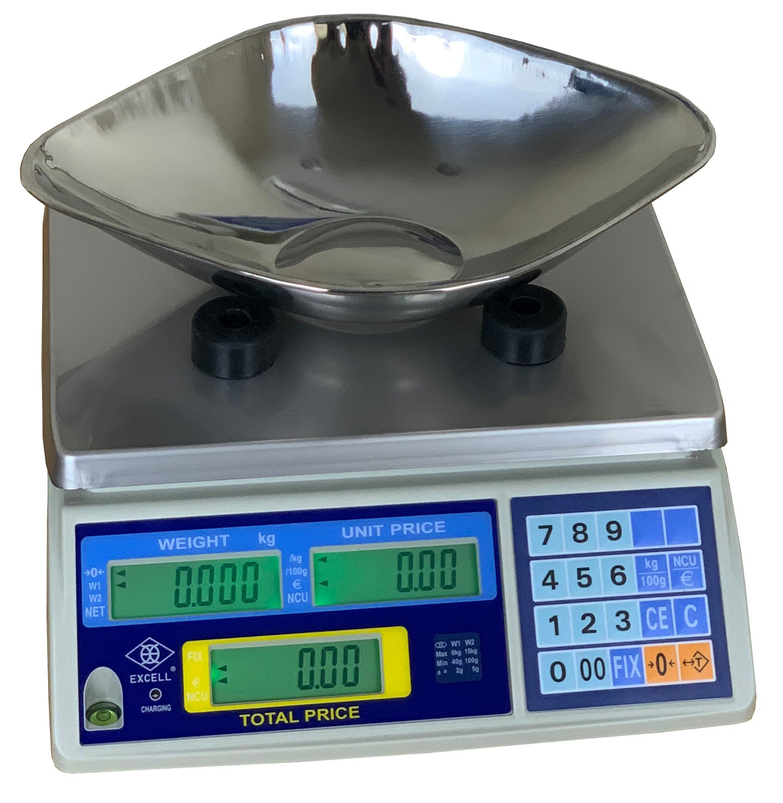 Excell FD3 Retail Scale with Scoop
