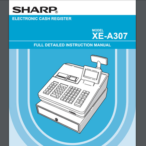 Sharp XE-A307 Manuals