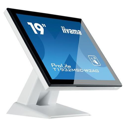 Iiyama ProLite T1932MSC-W2AG 19\" White Touchscreen Monitor